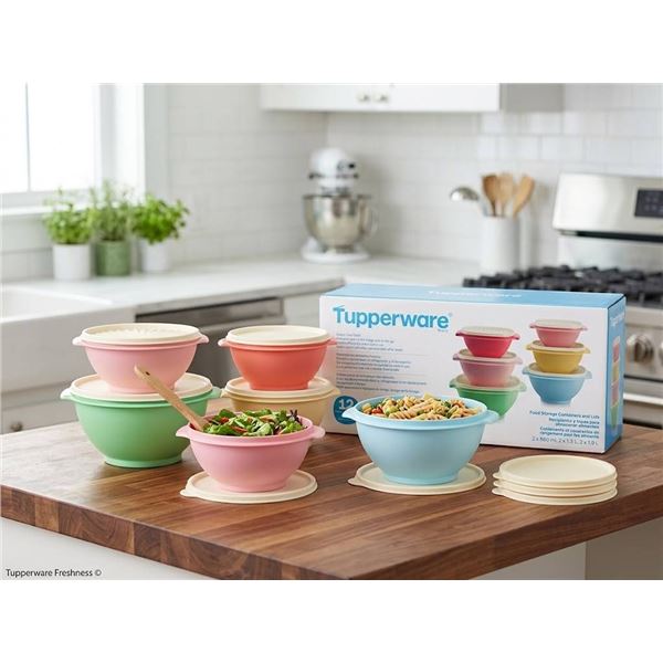 Tupperware Food Storage Containers Set