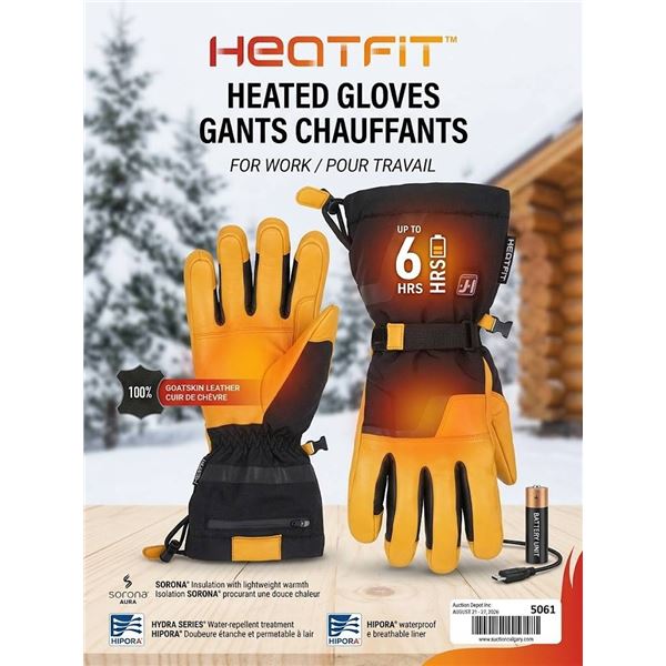 Heatfit Heated Work Gloves Medium