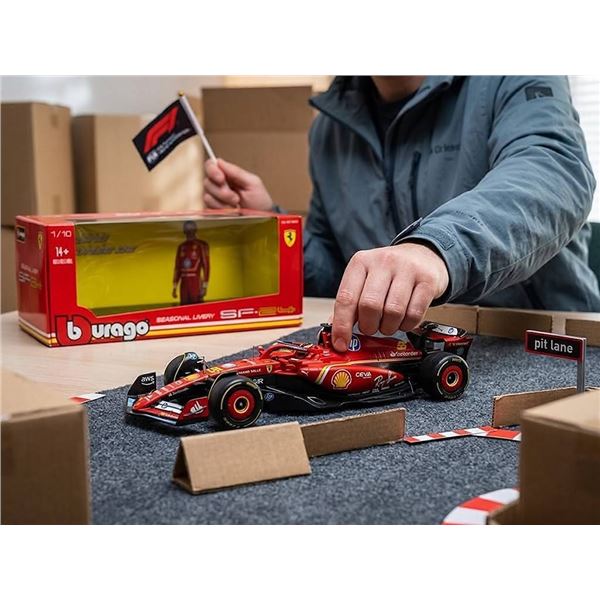 Bburago 1:18 Ferrari SF-24 Miami GP Model