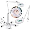 Image 1 : Magnifying Floor Lamp with 5-Wheel Base