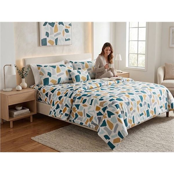 Comfy Bamboo World King Sheet Set