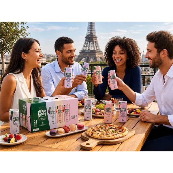 Maison Perrier Sparkling Water Variety 24x330