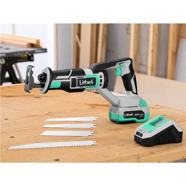 Litheli 20V Cordless Reciprocating Saw