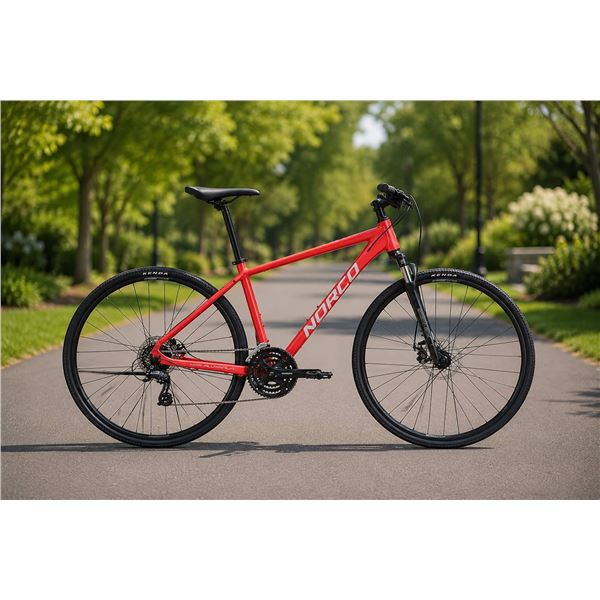 Northrock CTM Red Hybrid Bicycle