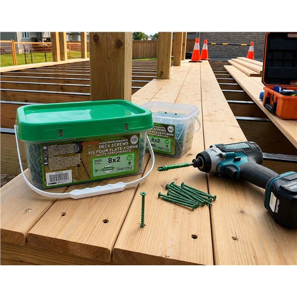 Precision 8x2 Hi Performance Deck Screws