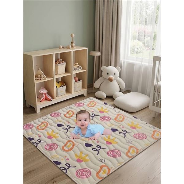 Space Seal Kids Play Mat for Ages 0-3