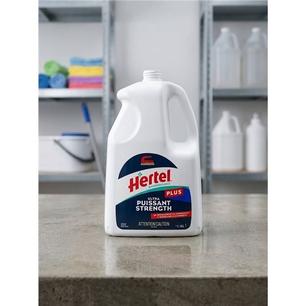 4 Hertel Plus Cleaner 4L with NO LIDS
