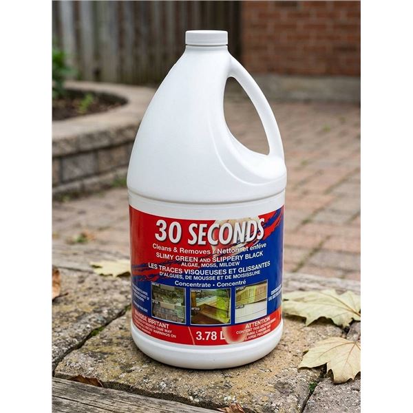 30 SECONDS Outdoor Cleaner 4 x 3.78L