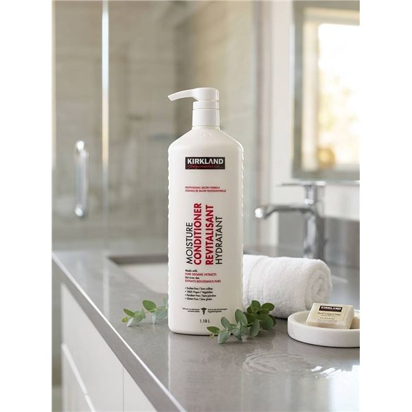 Kirkland Moisture Conditioner, 2 x 1L Bottles