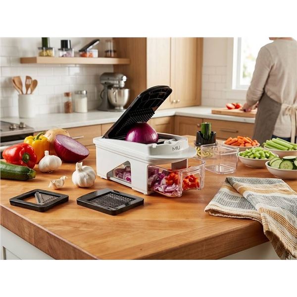 Miu Vegetable Chopper and Slicer Set