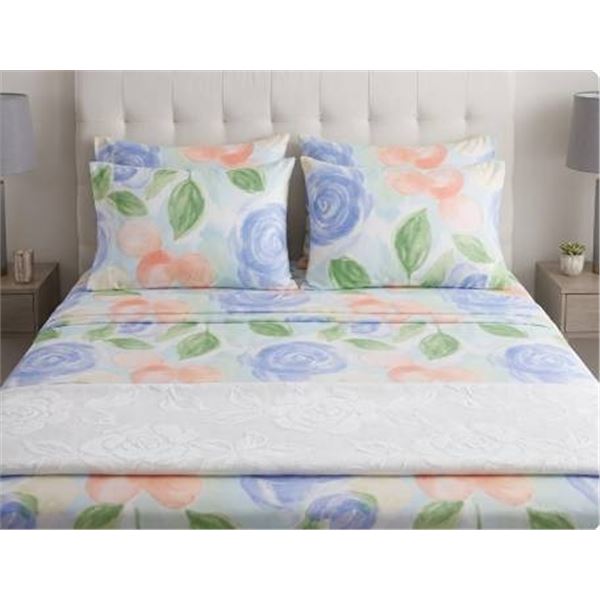Comfy Bamboo World Queen Sheet Set