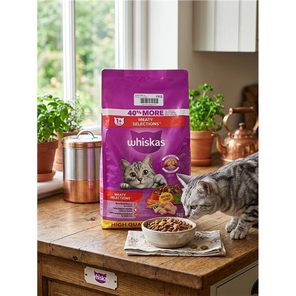 Whiskas Meaty Selections Cat Food 2kg