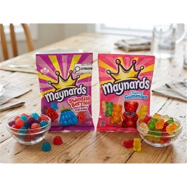 Maynards Gummies and Swedish Berries Lot