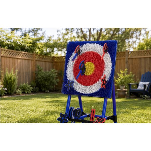 EastPoint Axe Throw With Throwing Stars Set