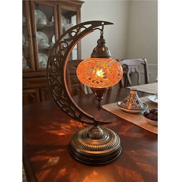 Mozaist Turkish Mosaic Lamp, New In Box