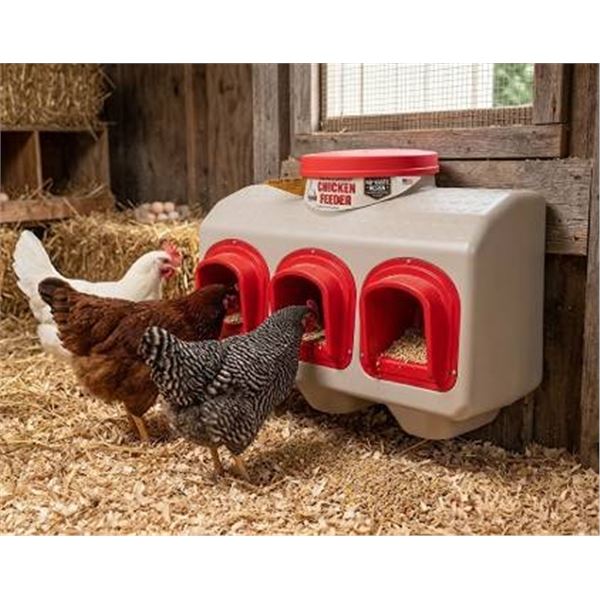 OverEZ Indoor/Outdoor Chicken Feeder