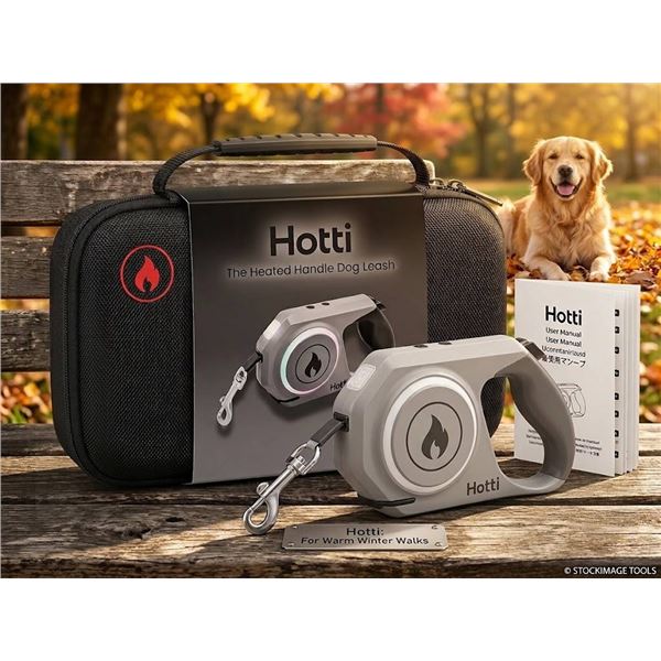 Hotti Heated Handle Dog Leash Set