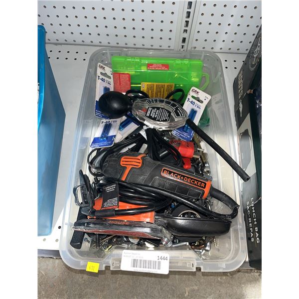 Black+Decker Sander and Hardware Assortment