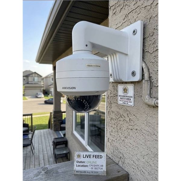 Lot of 5 - Hikvision PTZ Security Cameras