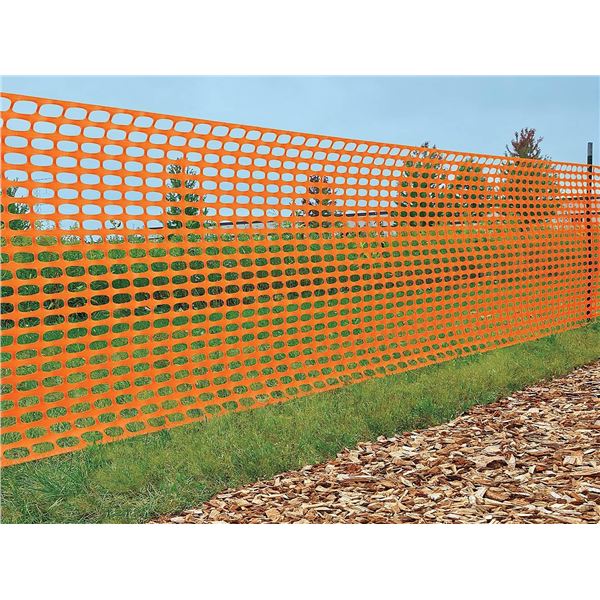 DH Line Orange Plastic Fence 4' x 50'