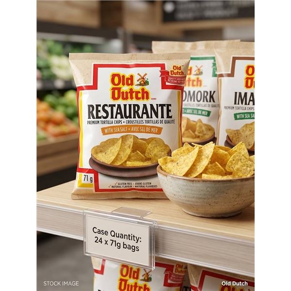 Old Dutch Restaurante Tortilla Chips 24x71g