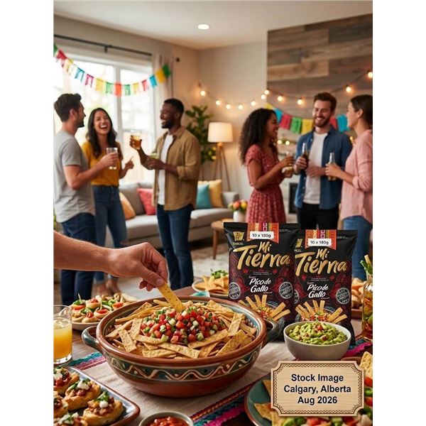 Mi Tierra Pico de Gallo Tortilla Strips 10 x 180g