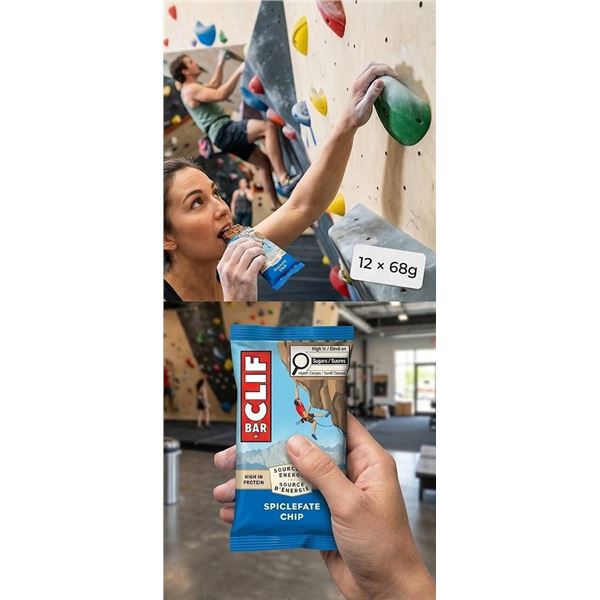 CLIF Bar Energy Bars 12 x 68g