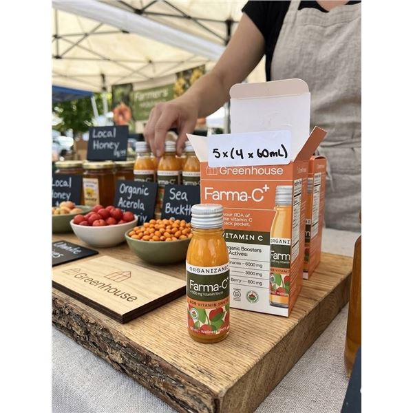 Greenhouse Farma-C+ Organic Vitamin C Shots