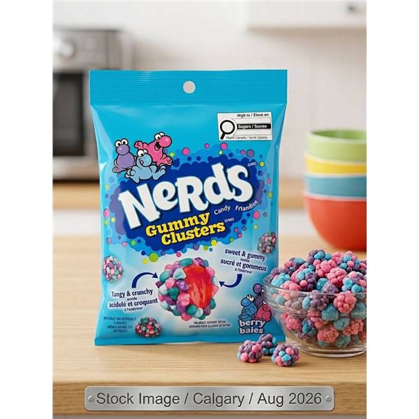 Nerds Gummy Clusters 9 x 142g Bag