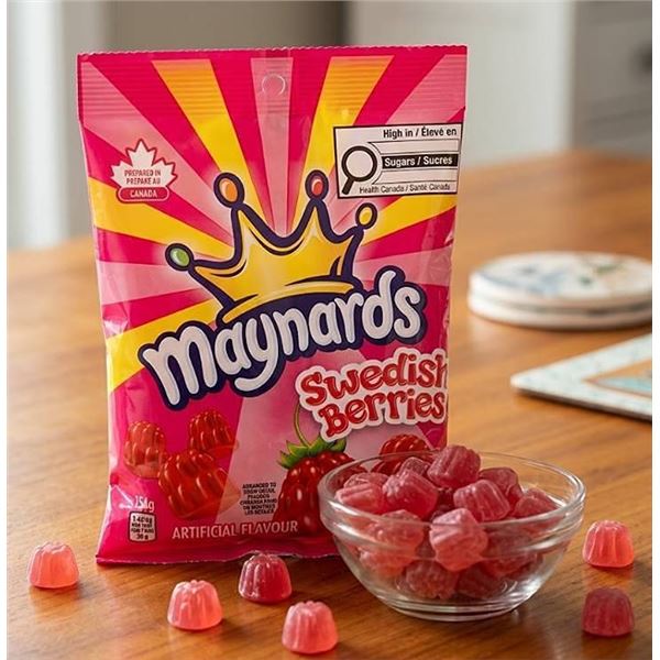 Maynards Swedish Berries 154g Pack
