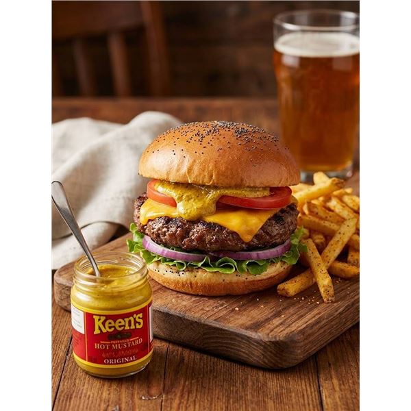 Keen's Prepared Hot Mustard 12 x 100ml