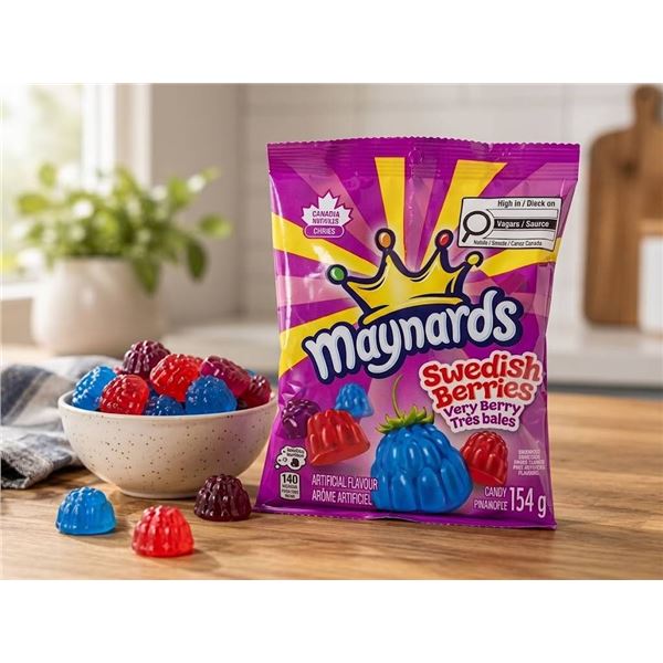 Maynards Swedish Berries Very Berry 12 x 154g