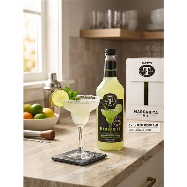 Mr & Mrs T Margarita Mix 6 x 1L Bottle
