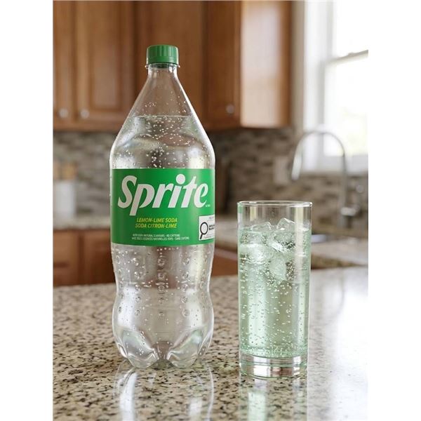 Sprite Lemon-Lime Soda 4 x 2L Bottle