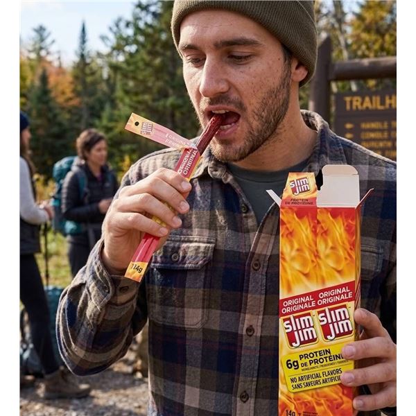 Slim Jim Mild Sausage Snack 2 x 659g
