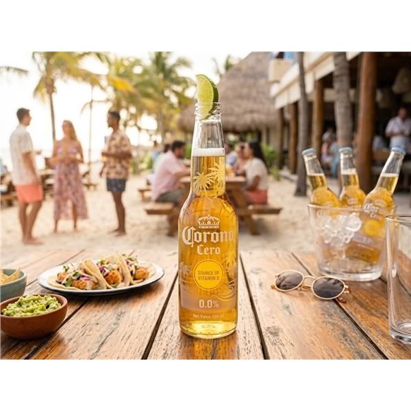 Corona Cero Non-Alcoholic Beer 4x6 Pack x 330ml