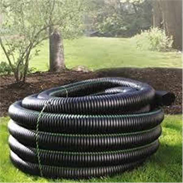 Big O 4" x 100' Perforated Drain Pipe Coil