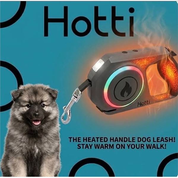 Hotti Heated Handle Dog Leash Kit