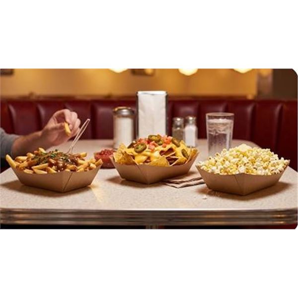 Bagcraft EcoCraft 1 lb Food Trays, 1000 Ct