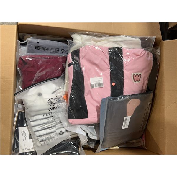 Box Lot of Assorted Clothing Aprox 30 pc