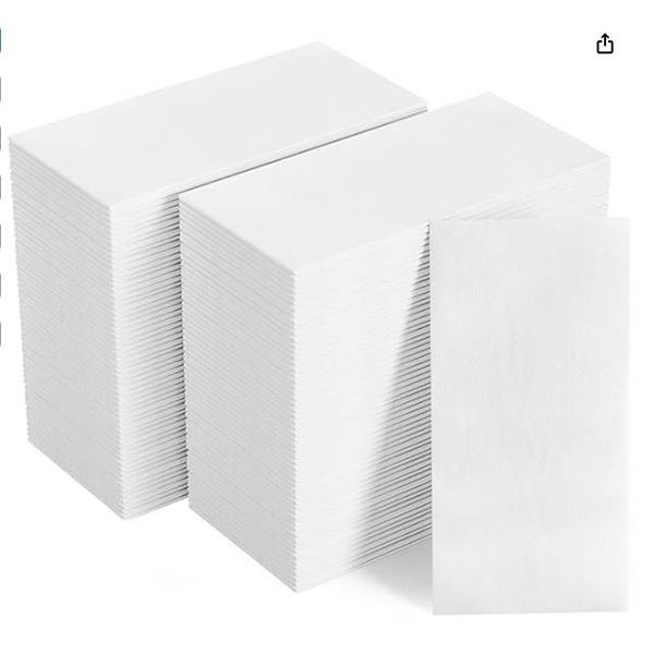 Lapaco Nu-Linen Guest Towel Napkins, 500 Pack