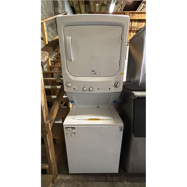 GE STACKING WASHER & DRYER