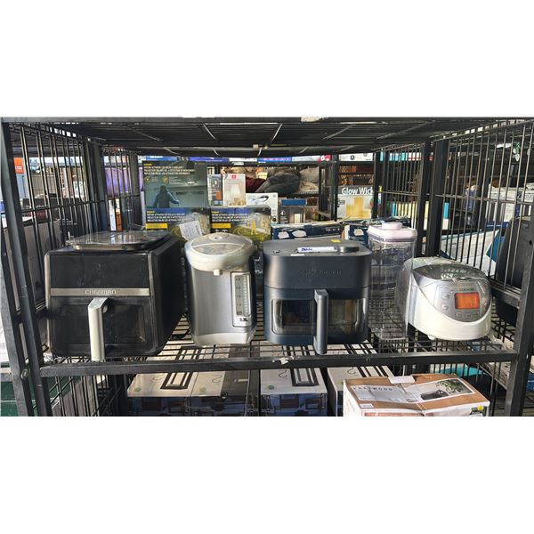 CHEFMAN AIR FRYERS, CUCKOO WATER BOILER & WARMER, OXO SOFTWORKS POP CONTAINER & CUCKOO RICE COOKER