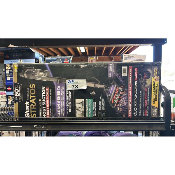 SHARK CORDLESS STRATOS STICK VACUUM