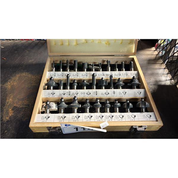 WOODPECKER ROUTER BIT SET