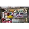 Image 1 : SHELF OF ASSORTED FOOD PRODUCTS