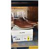 Image 1 : MEN'S SIZE 8 ALDO DARK TAN SHOES