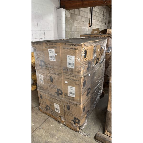 PALLET OF PANDROL ONE SHOT CRUCIBLES