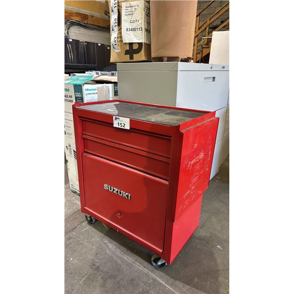 SUZUKI MOBILE TOOL CHEST WITH CONTENTS