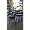 Image 1 : (4) AMISCO BROWSER SWIVEL COUNTER STOOLS
